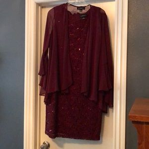 Dress with jacket